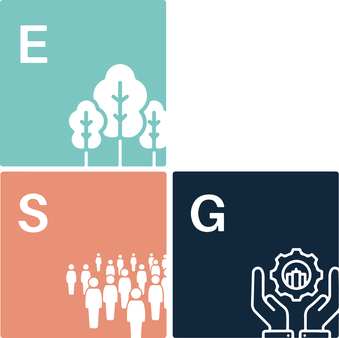 icons representing esg